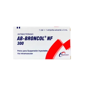 AB Broncol NF 300Mg Suspensión Inyectable – Frasco Vial 1 Un