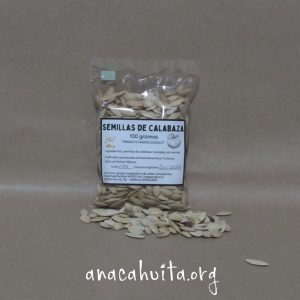 Semillitas de calabaza tostadas